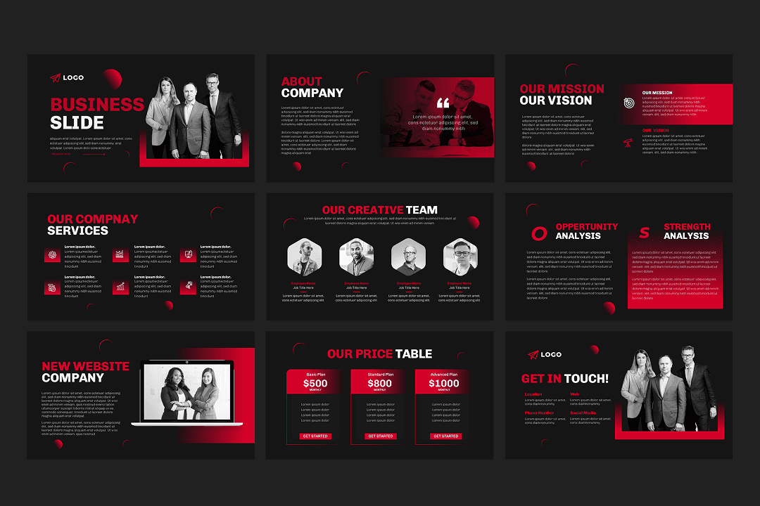Presentation design